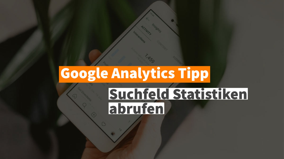 Site Search in Google Analytics